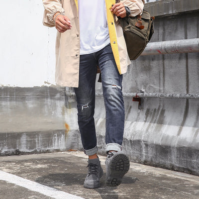 Botas Altas Outdoor Estilo Coreano - Calzado de Aventura Premium - Image 15