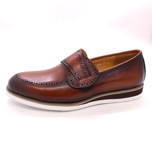 Zapatos de Cuero Británicos Artesanales para Hombre - Estilo Casual - Image 11