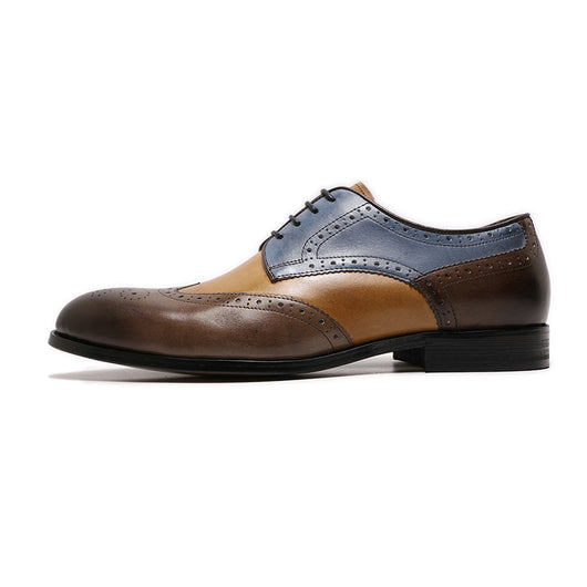 Zapatos Casuales de Cuero para Hombre con Cordones a Juego - Image 9