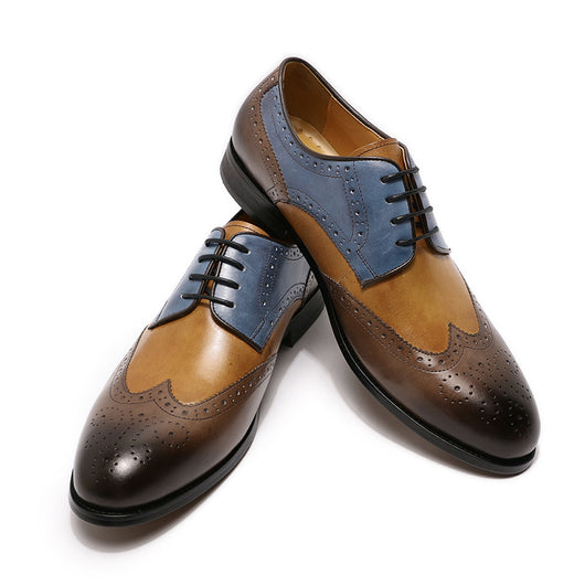 Zapatos Casuales de Cuero para Hombre con Cordones a Juego - Image 11