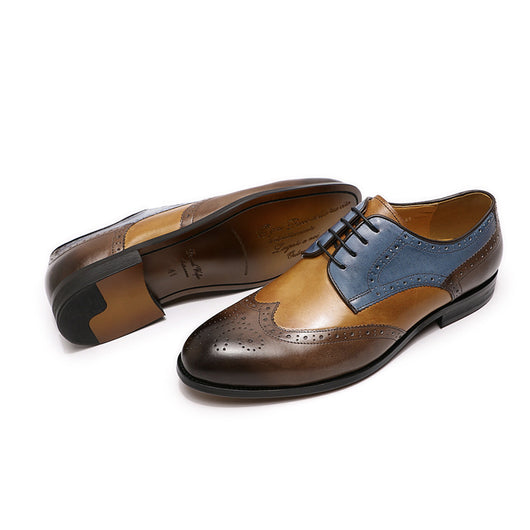 Zapatos Casuales de Cuero para Hombre con Cordones a Juego - Image 12