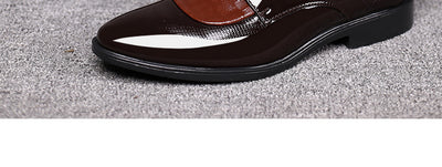 Zapatos de Vestir Ejecutivos Talla Grande para Hombre con Cordones - Image 15