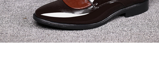 Zapatos de Vestir Ejecutivos Talla Grande para Hombre con Cordones - Image 15