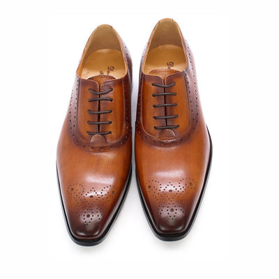 Zapatos de Cuero Genuino para Hombre - Estilo Ejecutivo Clásico - Image 16