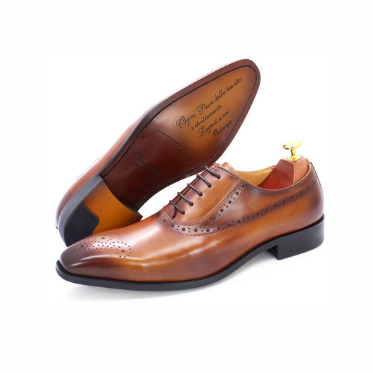 Zapatos de Cuero Genuino para Hombre - Estilo Ejecutivo Clásico - Image 18