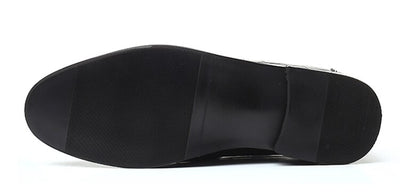 Zapatos Casuales de Cuero para Hombre con Patrón Moderno - Image 20