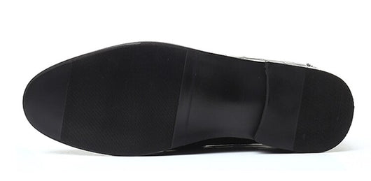 Zapatos Casuales de Cuero para Hombre con Patrón Moderno - Image 20