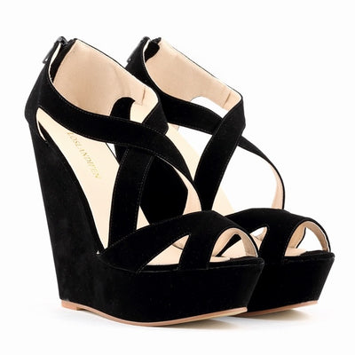Sandalias de Tacón Hueco - Elegancia y Comodidad - Image 19