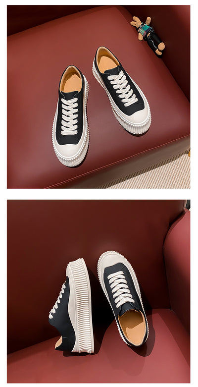 Zapatilla Blanca Deportiva con Plataforma Interna para Mujer - Image 11