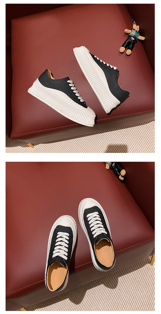 Zapatilla Blanca Deportiva con Plataforma Interna para Mujer - Image 13
