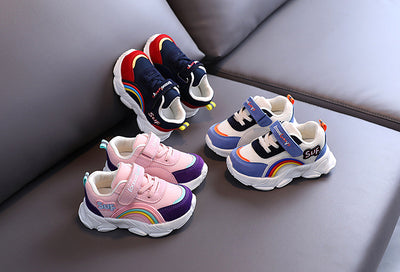 Zapatos Respirable para Bebé y Niño Pequeño con Diseño Arcoíris - Image 7