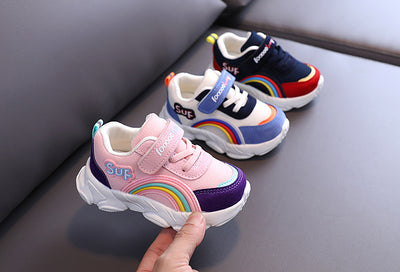 Zapatos Respirable para Bebé y Niño Pequeño con Diseño Arcoíris - Image 8