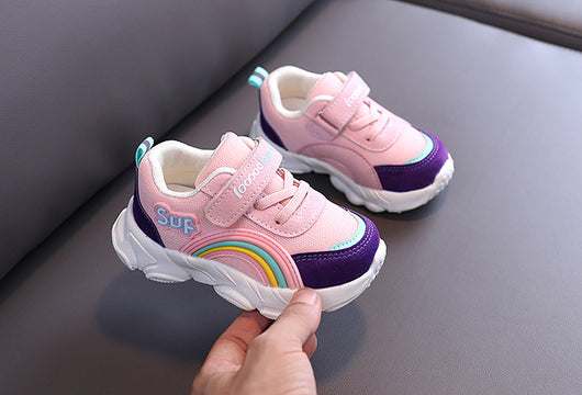 Zapatos Respirable para Bebé y Niño Pequeño con Diseño Arcoíris - Image 15