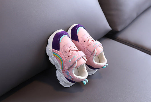 Zapatos Respirable para Bebé y Niño Pequeño con Diseño Arcoíris - Image 17