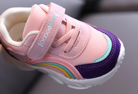 Zapatos Respirable para Bebé y Niño Pequeño con Diseño Arcoíris - Image 18