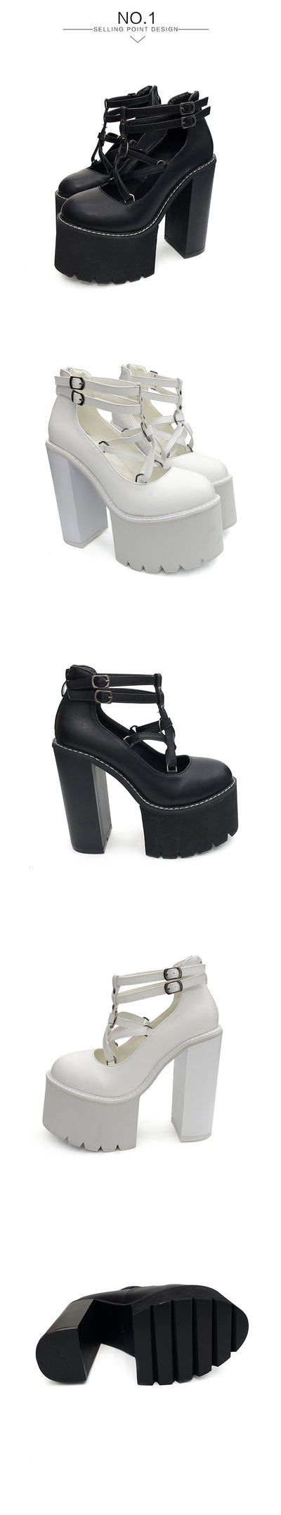Tacones Plataforma para Mujer - Altura y Estilo - Image 7