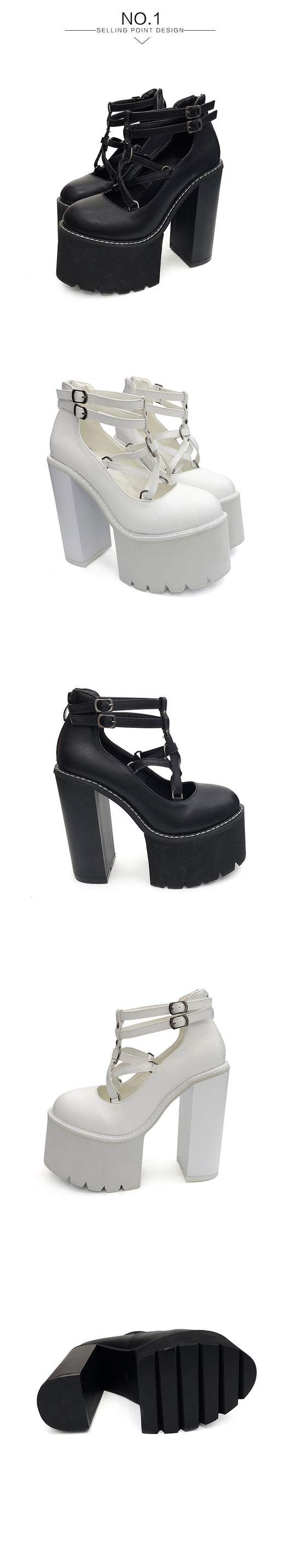 Tacones Plataforma para Mujer - Altura y Estilo - Image 7