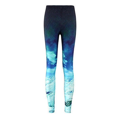 Leggings Deportivos Térmicos con Estampa Hielo y Nieve - Image 3