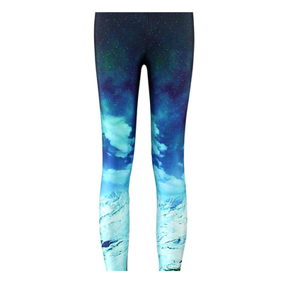 Leggings Deportivos Térmicos con Estampa Hielo y Nieve - Image 5