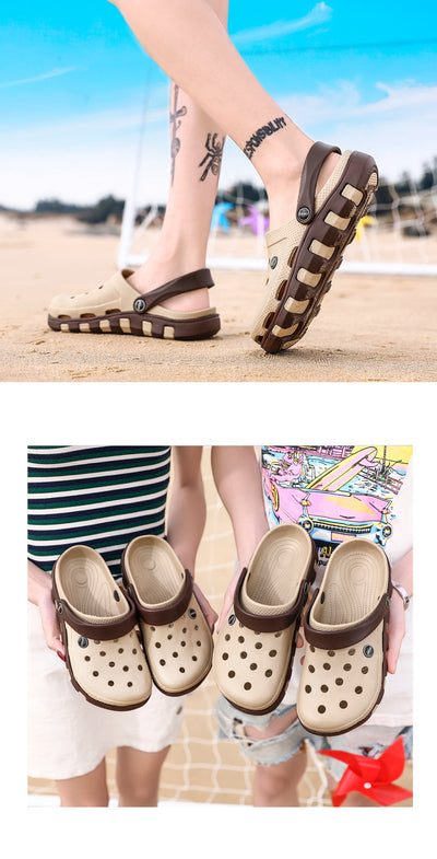 Sandalias y Pantuflas Dos en Uno para Hombre Talla Grande - Antideslizantes y de Moda - Image 20