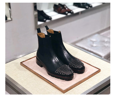 Zapatos Casual Ejecutivos de Cuero Alto - Image 7