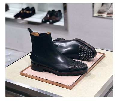 Zapatos Casual Ejecutivos de Cuero Alto - Image 11