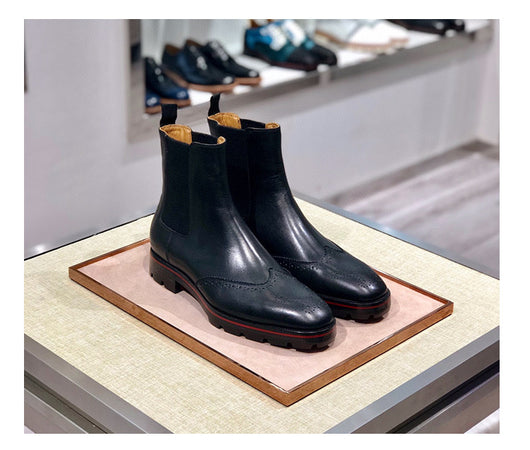 Zapatos Casual Ejecutivos de Cuero Alto - Image 12