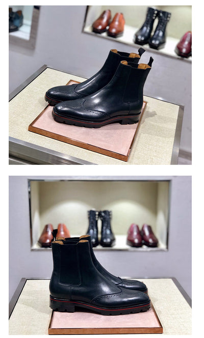 Zapatos Casual Ejecutivos de Cuero Alto - Image 14