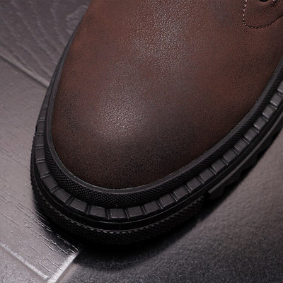 Botas Altas de Trabajo Estilo Británico para Hombre - Image 14