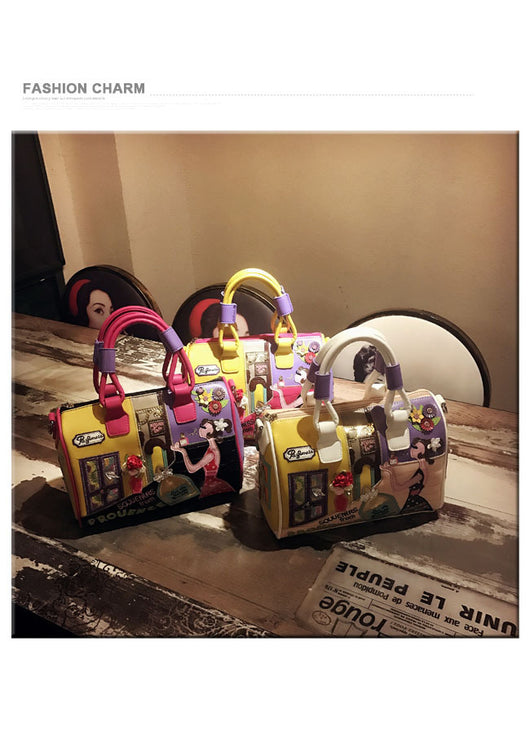 Bolso Boston de Cuero PU para Mujer - Diseño Creativo y Versátil - Image 7