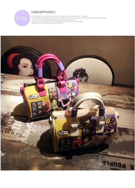 Bolso Boston de Cuero PU para Mujer - Diseño Creativo y Versátil - Image 8