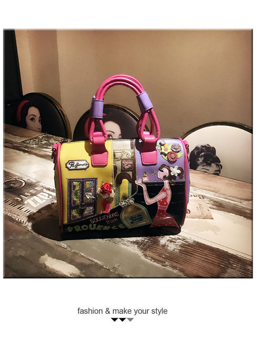 Bolso Boston de Cuero PU para Mujer - Diseño Creativo y Versátil - Image 10