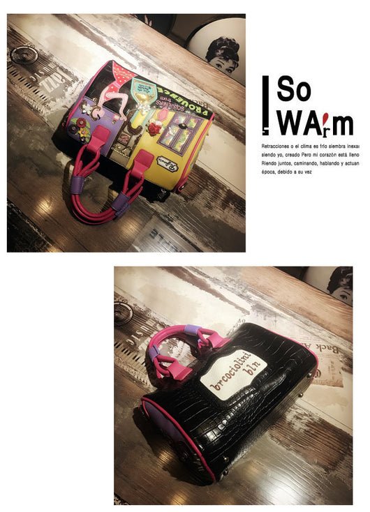 Bolso Boston de Cuero PU para Mujer - Diseño Creativo y Versátil - Image 11