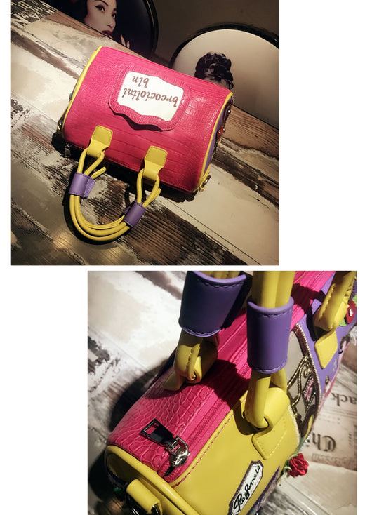 Bolso Boston de Cuero PU para Mujer - Diseño Creativo y Versátil - Image 14