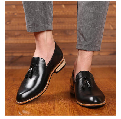 Zapatos Formales Británicos de Punta Fina para Hombre - Image 12