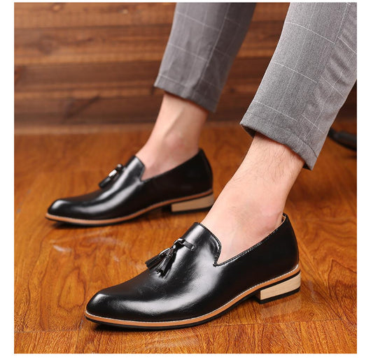 Zapatos Formales Británicos de Punta Fina para Hombre - Image 14