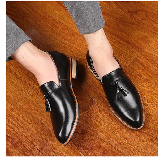 Zapatos Formales Británicos de Punta Fina para Hombre - Image 15