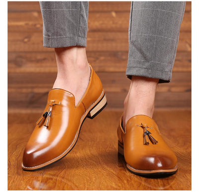 Zapatos Formales Británicos de Punta Fina para Hombre - Image 16