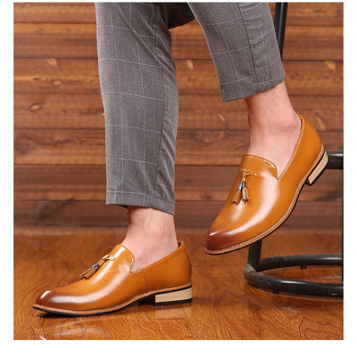 Zapatos Formales Británicos de Punta Fina para Hombre - Image 18