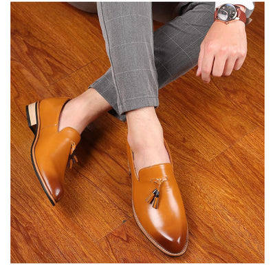 Zapatos Formales Británicos de Punta Fina para Hombre - Image 20