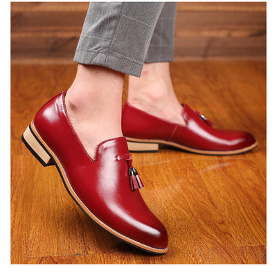 Zapatos Formales Británicos de Punta Fina para Hombre - Image 22