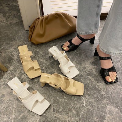 Sandalias de Tacón Grueso Alto - Image 23