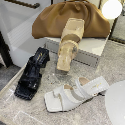 Sandalias de Tacón Grueso Alto - Image 25