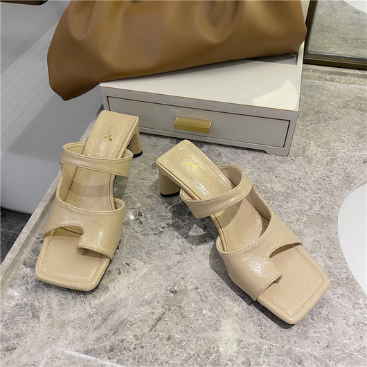 Sandalias de Tacón Grueso Alto - Image 34