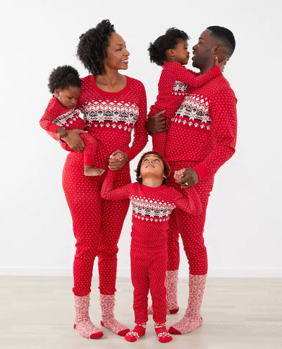 Pijama Navideño Retro Familiar - Juego de Homewear para Padres e Hijos - Image 13