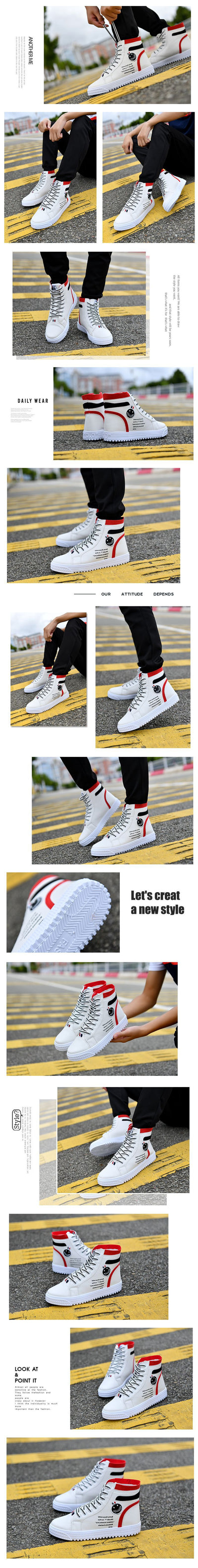 Zapatillas Altas de Moda Urbana - Image 6