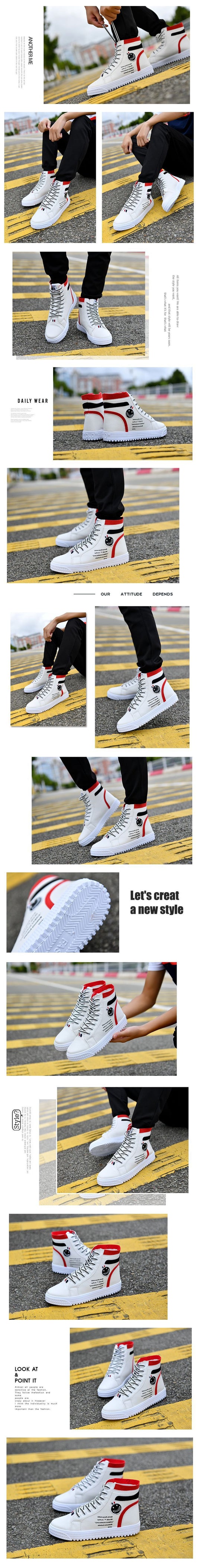 Zapatillas Altas de Moda Urbana - Image 6