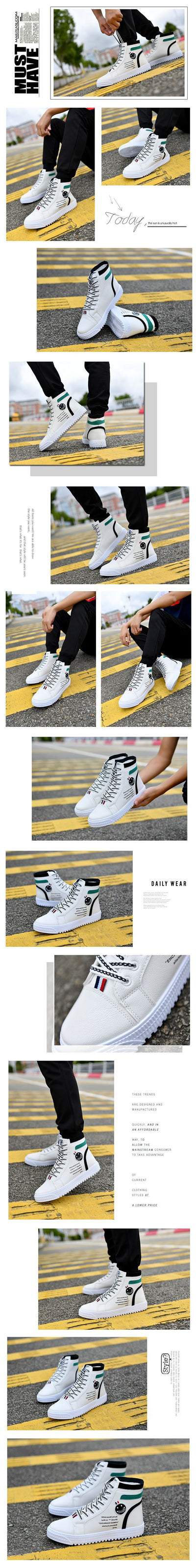 Zapatillas Altas de Moda Urbana - Image 8