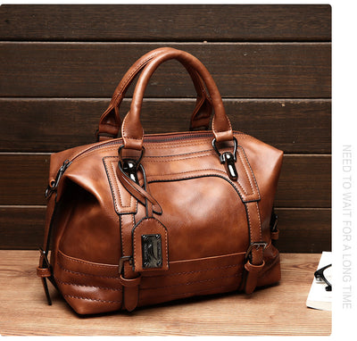 Bolso Tote de Cuero con Acabado Encerado - Image 6