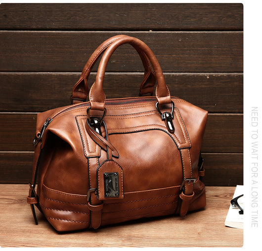 Bolso Tote de Cuero con Acabado Encerado - Image 6